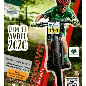 Classements du Championnat régional de VTT 2026